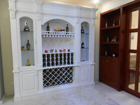 欧式酒柜设计风格  欧式酒柜彰显出品质生活