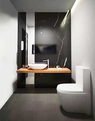 木质纯净卫浴间洗手台