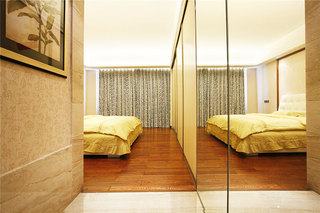160平米的奢华生活卧室过道设计