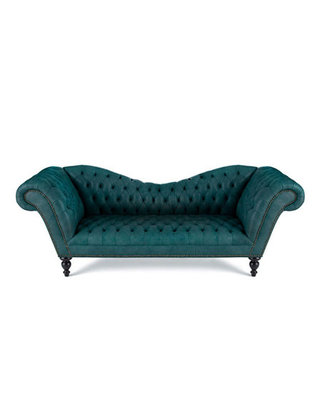 墨绿色新古典沙发