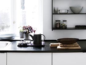 经典黑白配 11个清爽黑白色厨房设计