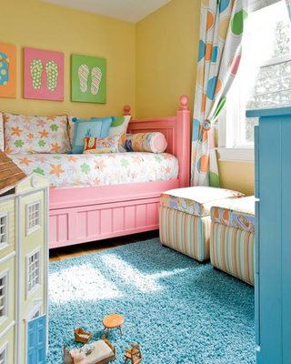温馨清新色彩儿童房设计