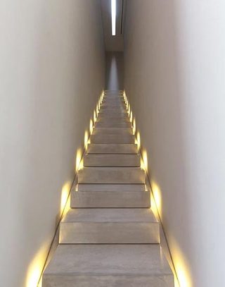 时尚创意光感楼梯设计