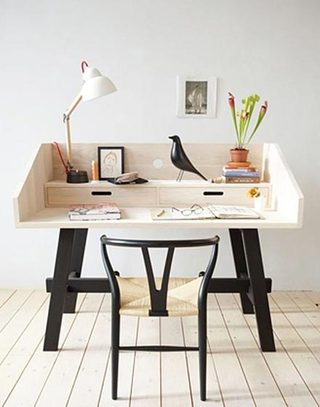 可爱清新小书桌设计