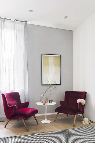 现代简约单身公寓沙发设计