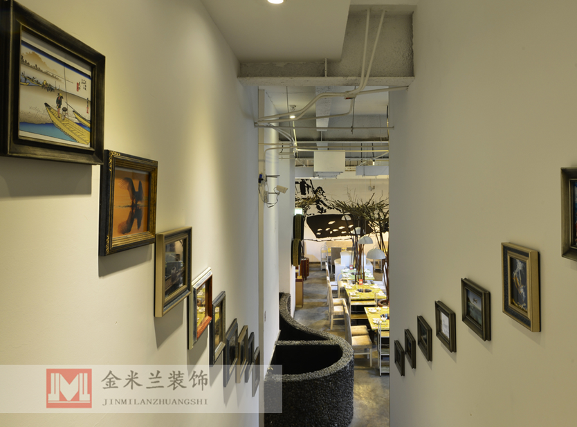 火锅店,大户型,混搭风格,50-100万