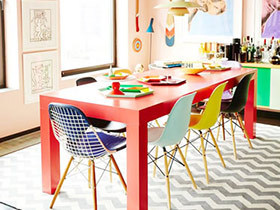 餐椅混搭新方案 13个混搭风格餐椅图片