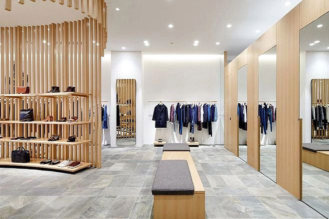 时尚服装店店面装修效果图