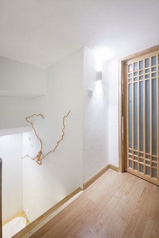 中式风格超小户型楼梯走廊装修