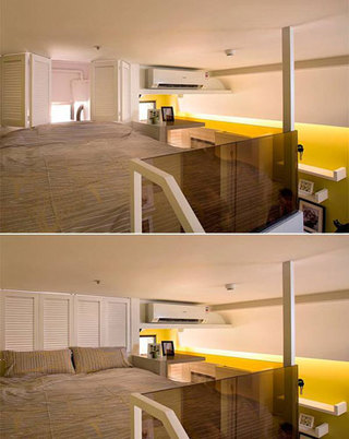 30平小复式房卧室设计