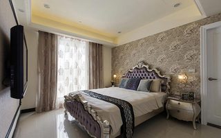 93平浪漫新古典卧室装饰设计