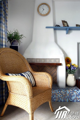 地中海风格公寓时尚富裕型设计图纸