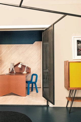 180平米巴黎公寓书房设计图片
