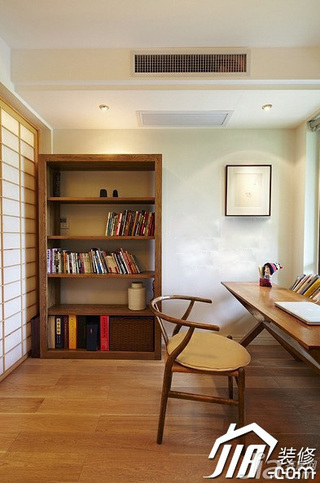 日式风格公寓富裕型120平米装修图片