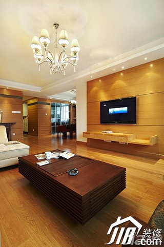 新中式风格公寓富裕型装修效果图