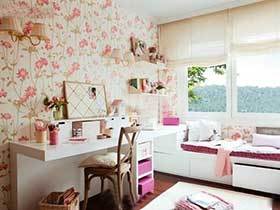 女生想拥有的设计  10款粉色系书房装修实景图