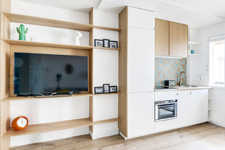 27平米超小户型开放式厨房装修