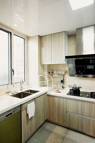 120平现代简约三室厨房设计