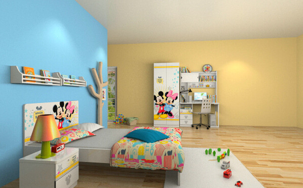 儿童房用涂料还是墙纸环保？