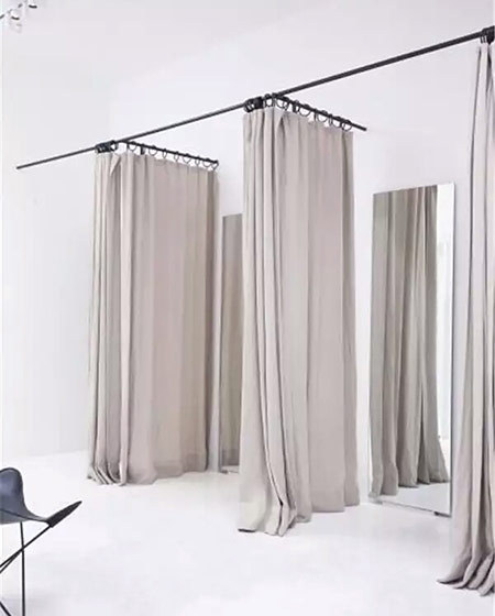 文艺服装店试衣间装修图_齐家网装修效果图