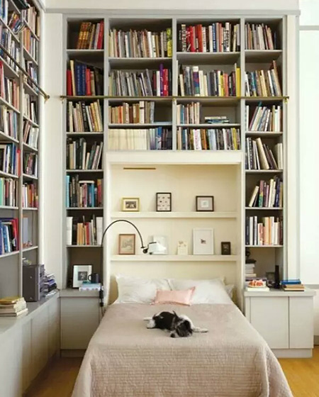 卧室小书架装修效果图图片