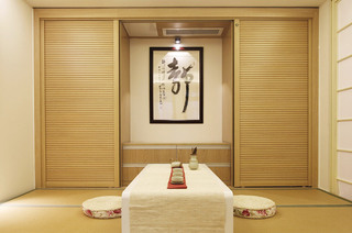禅意中式设计茶室效果图