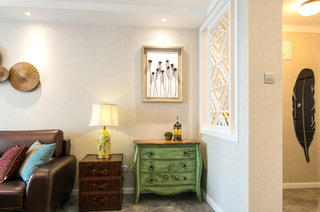 精致美式客厅古典装饰柜设计
