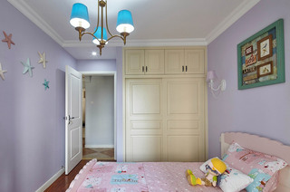 114平美式三居室儿童房装潢设计