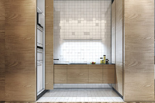 40平小户型公寓厨房橱柜装修