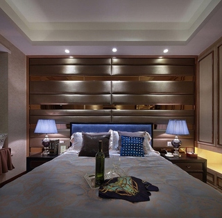 欧式风格装修 低调的奢华欧式卧室效果图