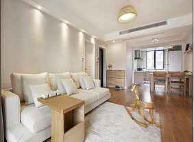日式风格三室两厅装修 原木色的亮丽与宁静