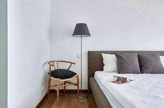 舒适简洁日式卧室休闲椅设计
