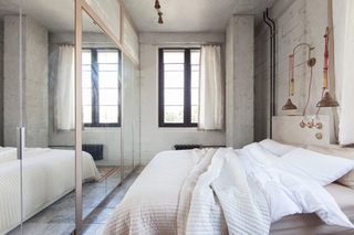 自然工业风混撘卧室整体设计