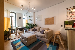 搭积木式小户型设计 让家温暖起来小客厅设计