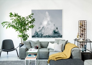 素雅的北欧风格装修 为生活品质代言小户型客厅