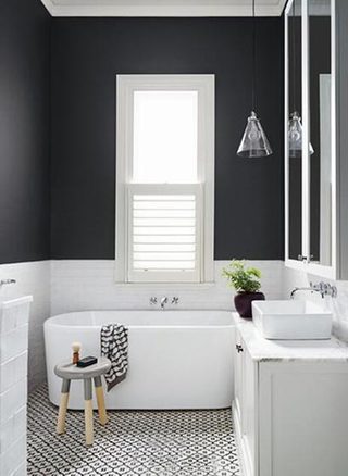 彩色浴室设计实景图片