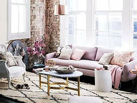 10个粉色时尚沙发图片 浪漫指数爆表