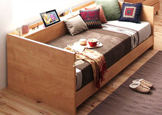小户型木质沙发床装修