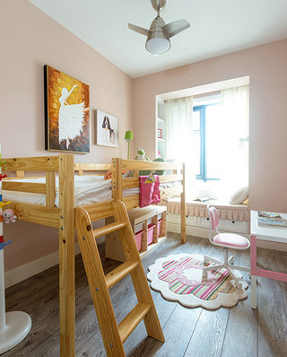 188平北欧风格公寓儿童床设计