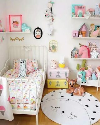 可爱儿童房女孩卧室设计