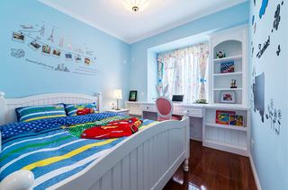 135平美式三居室儿童房装修