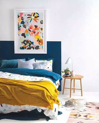 北欧风格公寓卧室地毯图片