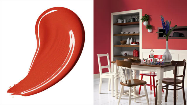 红色是最具活力的色彩，可以让居室显得热情洋溢。