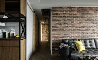 20坪loft单身公寓走廊图片