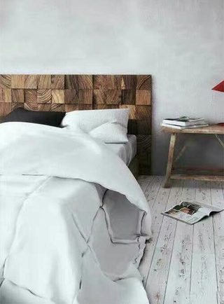 卧室木制床头装修效果图