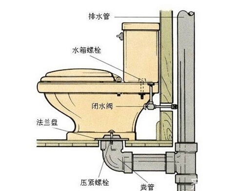 东鹏马桶结构图图片
