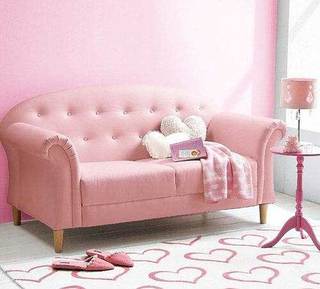 粉色沙发设计装修图
