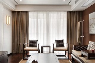 138平新中式风格客厅沙发图片