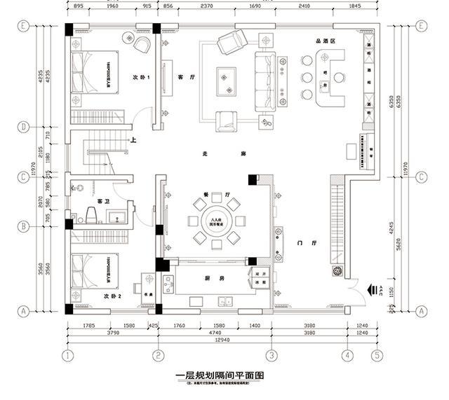 联盟新城380平装修效果，实在是别有洞天啊！