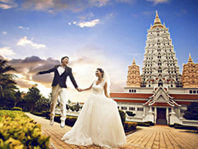 泰国的婚纱摄影_泰国传统婚纱服饰图片